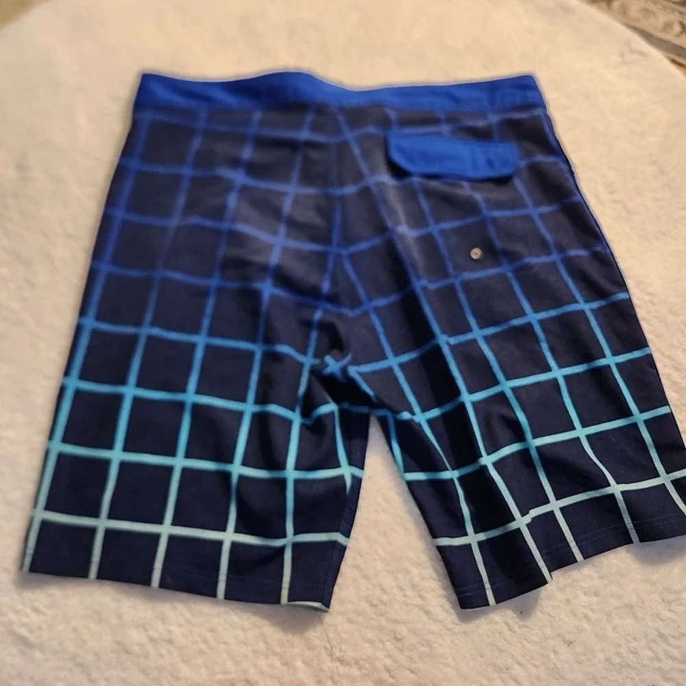 Old Navy Blue Swim Trunks‎ Men's Size XL